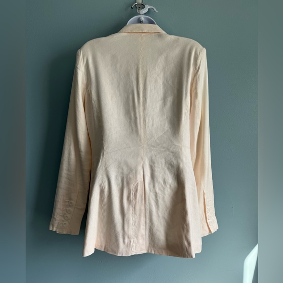 Cabi Everly blazer linen and rayon Size 4 - Picture 3 of 4